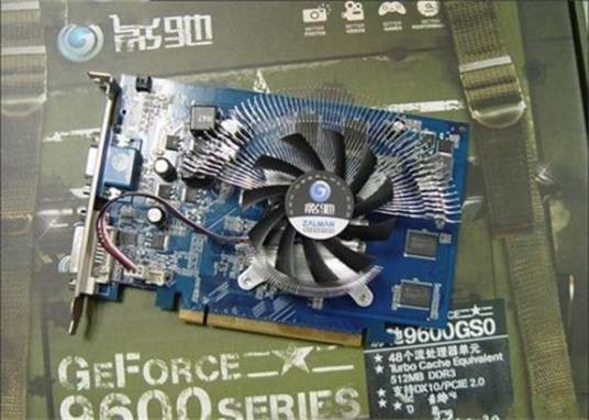 影驰9600GSO标准版