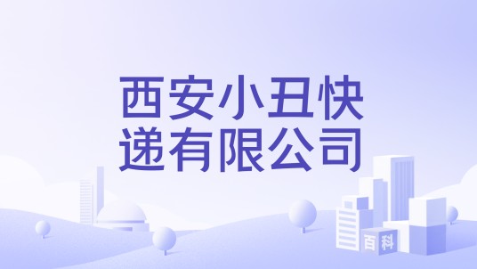 西安小丑快递有限公司