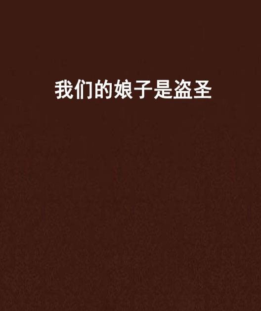 我们的娘子是盗圣
