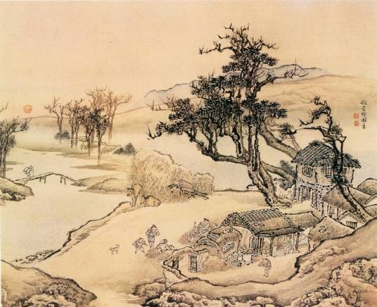 伏羲画卦（中国古代神话传说故事）