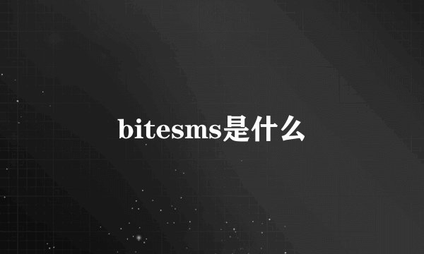 bitesms是什么