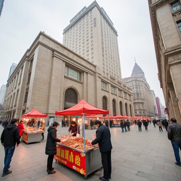 73年历史的星级酒店摆摊卖卤味颈椎是什么是原因