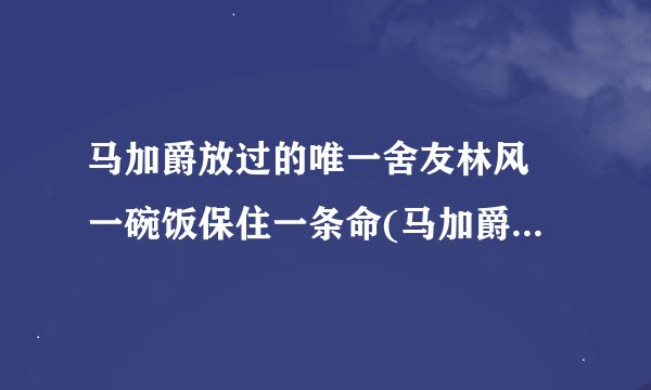 马加爵放过的唯一舍友林风 一碗饭保住一条命(马加爵事件回顾)