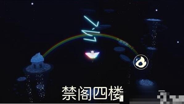 禁阁彩虹下的蜡烛在哪