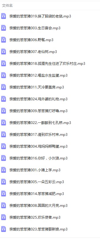 我要悦读,亲爱的笨笨猪全文