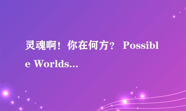 灵魂啊！你在何方？ Possible Worlds剧情介绍