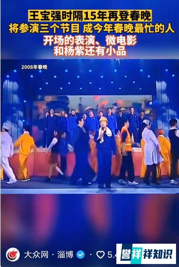 王宝强春晚三个节目