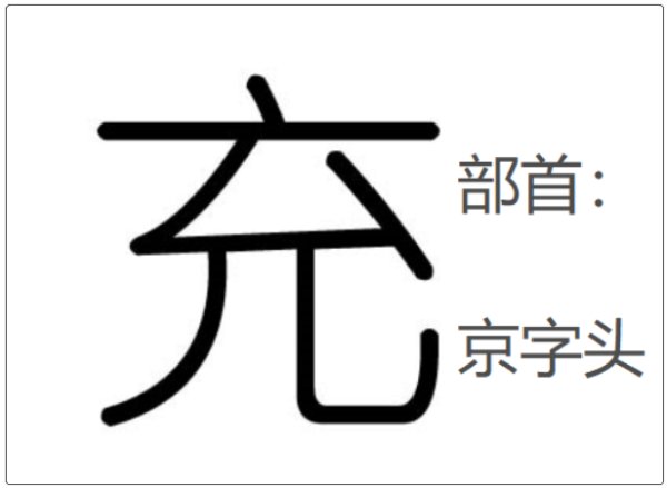 充的偏旁叫什么？ 请知道的人告！！！！！！！！！！！！！！！！！！！！！！