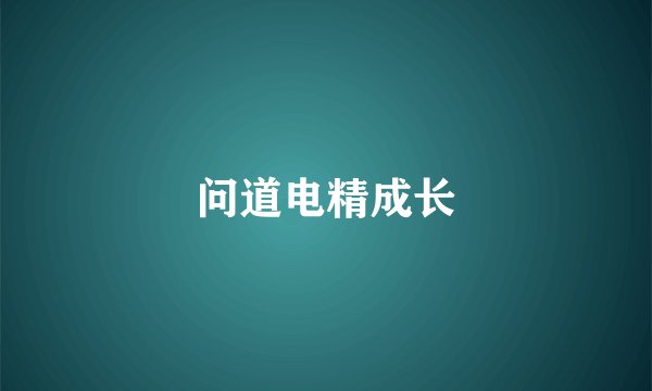 问道电精成长