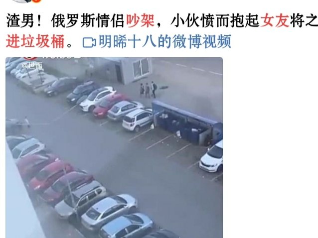 吵架吵不过将女朋友扔垃圾桶,如何评价这波操作?