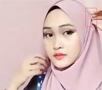 穆斯林女生围巾的围法