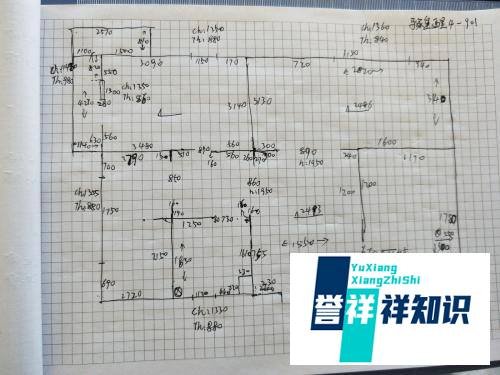 新手量房草图画图技巧