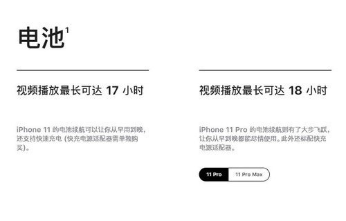苹果11和苹果11pro有什么区别?