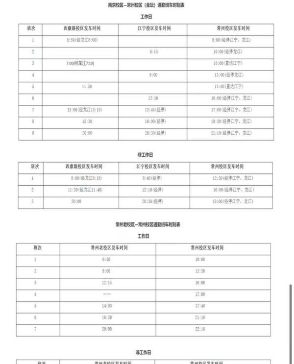 河海大学常州新校区出行指南