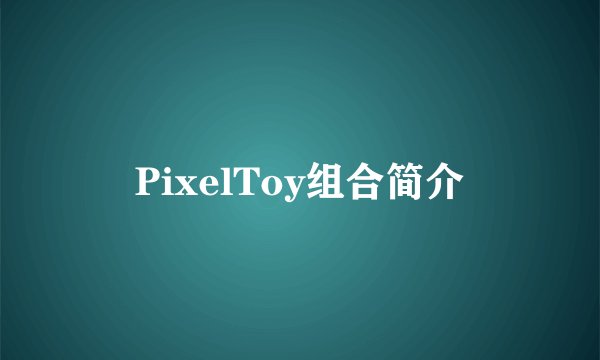 PixelToy组合简介