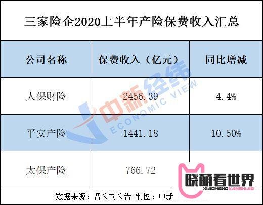 A股五大险企上半年日赚7.38亿 净利降超两成
