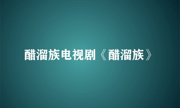 醋溜族电视剧《醋溜族》