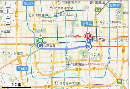 从北京西站到崇文门的同仁医院怎么走?