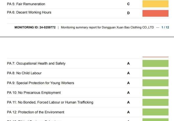 BSCI认证报告什么样的？级别怎么看？
