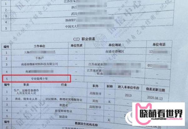 上传征信报告侮辱贷款人“专业做鸡十年”,晋商消费金融疯了吗?
