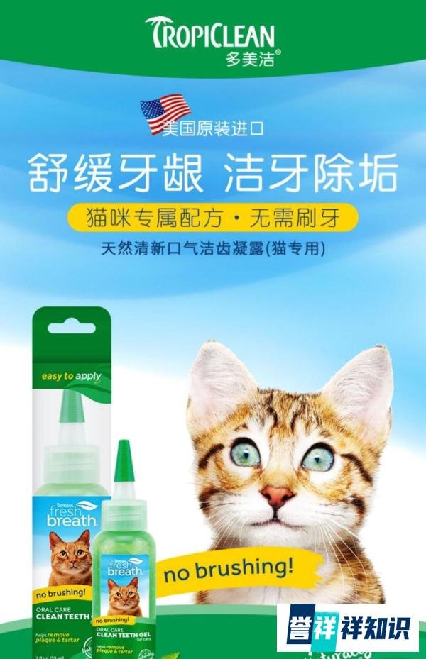 犬猫洁牙产品测评:多美洁洁齿凝胶