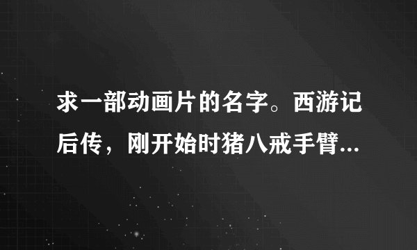 求一部动画片的名字。西游记后传，刚开始时猪八戒手臂上被观音弄了个金蛤蟆。里面讲述些基础安全问题。