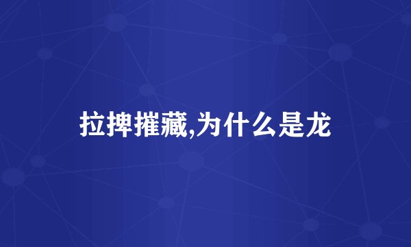 拉捭摧藏,为什么是龙