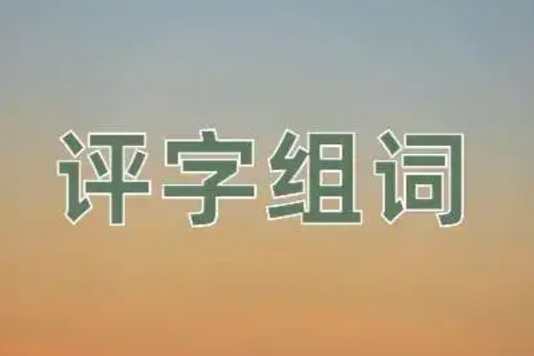 评怎么写