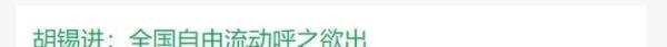 胡锡进，?当代试水大师