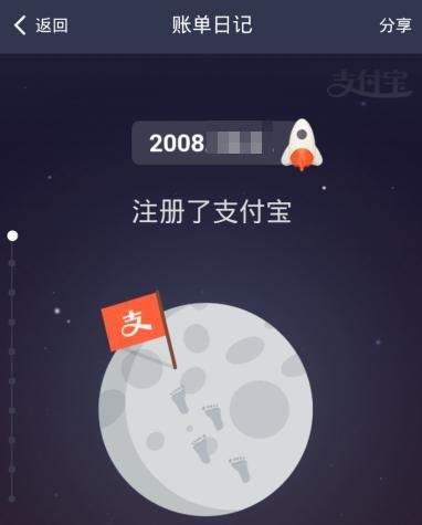 支付宝钱包十年账单日记怎么查看