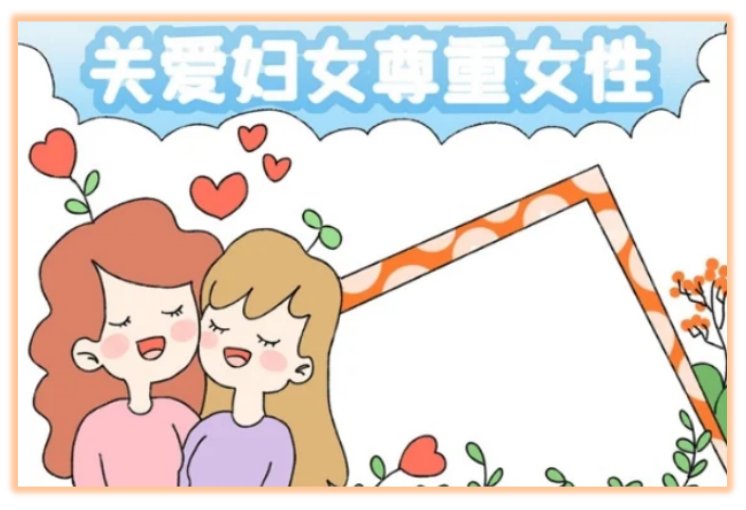 三八妇女节手抄报该怎么画