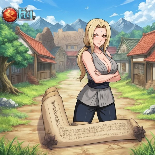 火影同人游戏纲手卷轴