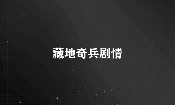 藏地奇兵剧情