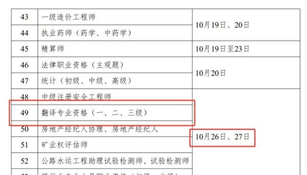 定了！2024年CATTI考试时间！