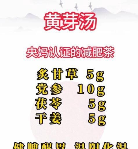 邮政直播间销售的黄芽汤真有用吗？真能减肥吗？