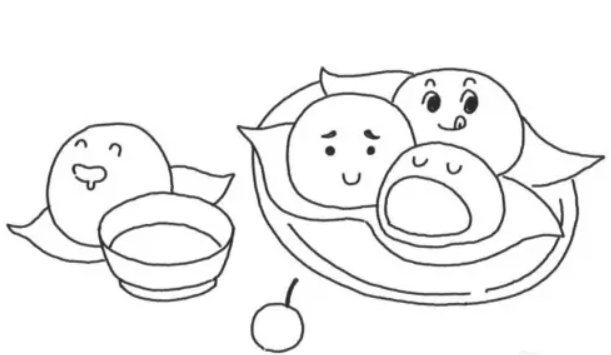 清明的图画怎么画简单又好看